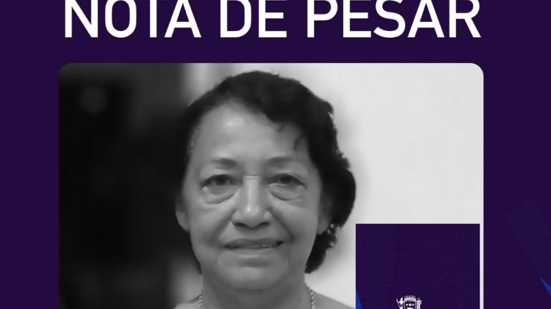 Tonhão emite nota de pesar e lamenta morte de ex-vereadora, em Três Lagoas