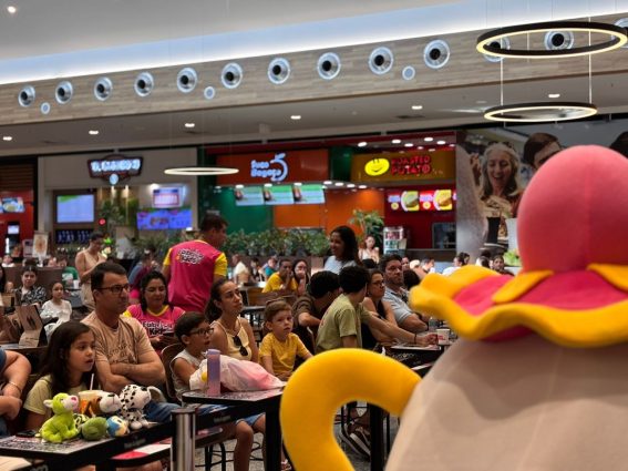 Shopping Três Lagoas encerra agenda de férias com Pocket Show Mundo Game