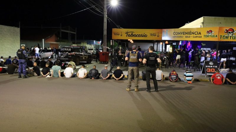 Operação Vias Seguras combate tráfico de drogas e desordem em bairro de Campo Grande