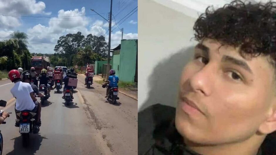 Acidente que tirou a vida do motoentregador Pedro Rocha ocorreu na última sexta-feira