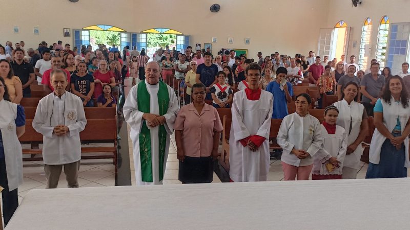 Igreja Católica de Água Clara se despede da Irmã Rosélia, que por 7 anos atuou no município