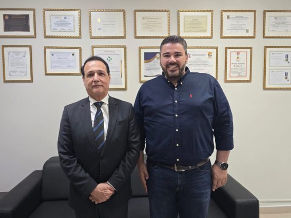 Vereador Tonhão recebe presidente do TRT da 24ª Região e fortalece diálogo interinstitucional