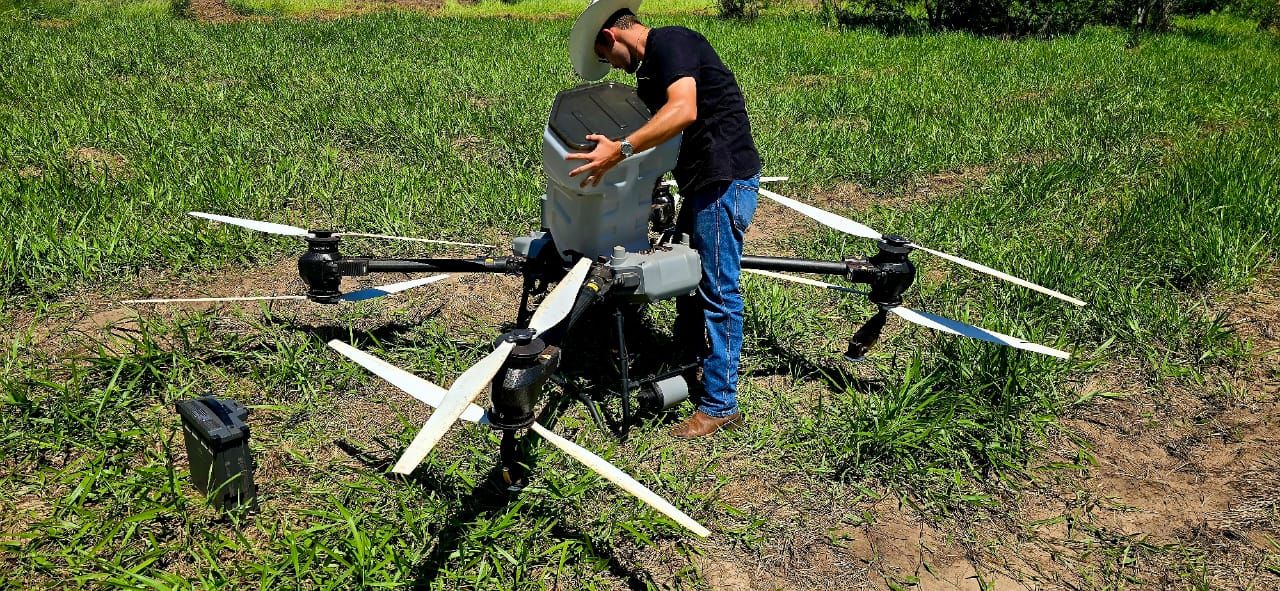 CESP adota uso de drones para ações de reflorestamento na região da UHE Porto Primavera