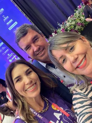 Prefeita Gerolina participa do Delas Day que acontece em Campo Grande-MS