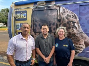 Prefeitura de Água Clara-MS encerra março com campanha de combate ao câncer Prefeitura de Água Clara-MS encerra março com campanha de combate ao câncer
