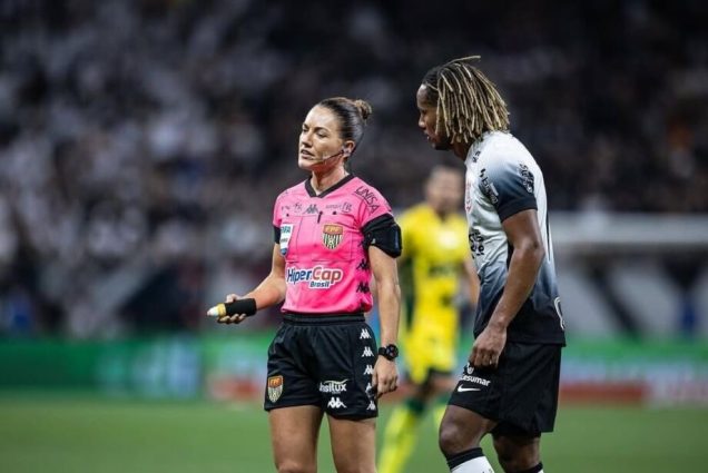 Árbitra de Tres Lagoas-MS atuará na final do Paulistão entre Corinthians e Palmeiras na noite desta quinta-feira