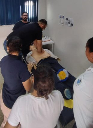 Prefeitura de Água Clara realiza capacitação em urgência e emergência para profissionais de saúde