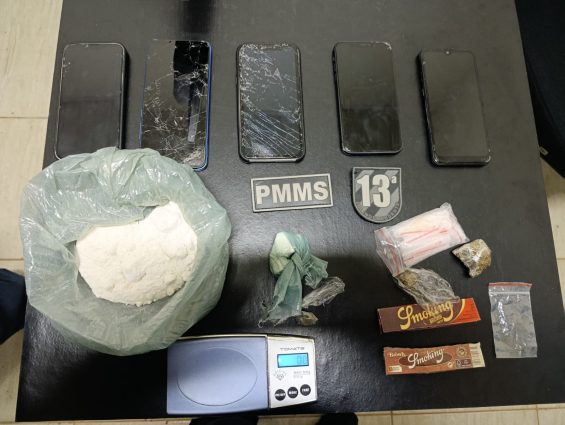 Polícia Militar apreende drogas na Portelinha, em Água Clara, e conduz suspeitos à Delegacia
