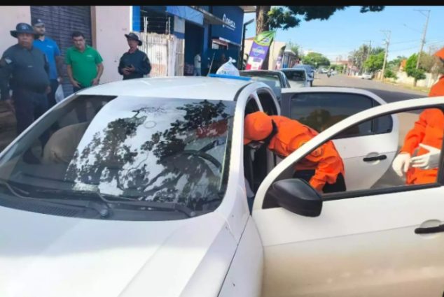 Motorista de aplicativo passa mal e m@rre em rua de Campo Grande-MS