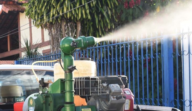 Saúde aplicará fumacê nos bairros com maior incidência de dengue, em Água Clara