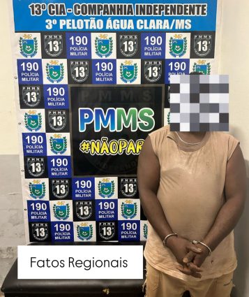 Polícia age rápido e prende homem que assaltou mulher em banheiro de supermercado