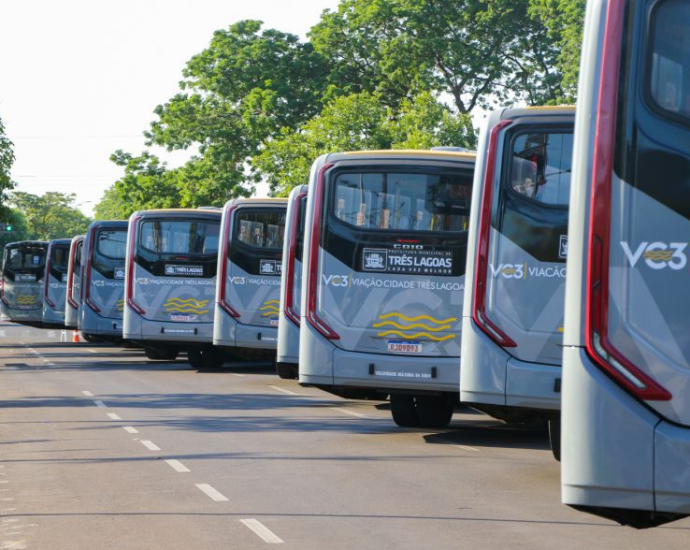 Ônibus com Wi-Fi e ar-condicionado já circulam em Três Lagoas; uso será gratuito até 10 de maio