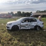 Motorista provoca acidente na BR-262, após manobra para acessar posto de combustível