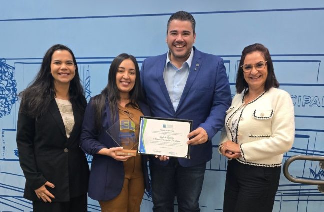 Câmara de Três Lagoas recebe reconhecimento em evento estadual das Escolas do Legislativo