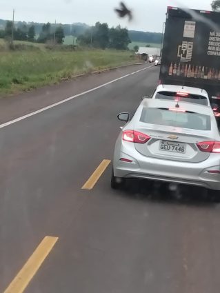 Mais um acidente na BR-262, entre Ribas do Rio Pardo e Campo Grande