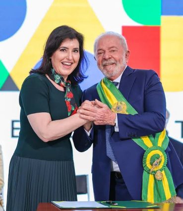 Presidente Lula  articula lançamento de Simone Tebet ao Senado por MS em 2026, afirma site