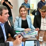 Prefeita Gerolina consegue junto ao governador Eduardo Riedel Pavimentação do Centro Velho de Água Clara