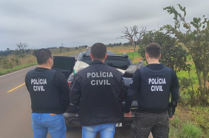 Polícia Civil de Água Clara apreende mais de uma tonelada de maconha no município