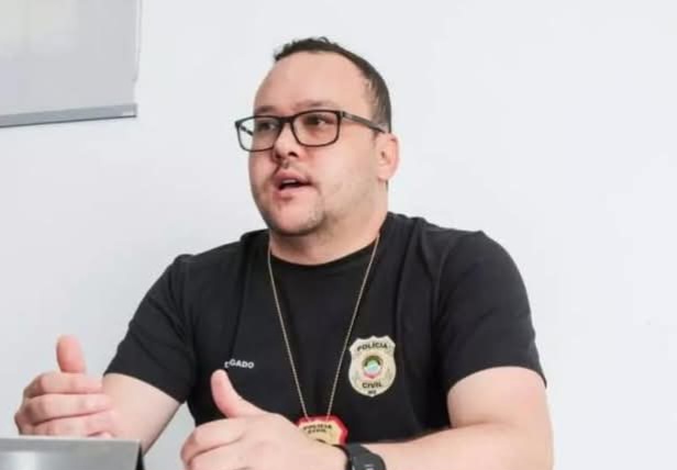 Delegado Johanes Deguti anuncia transferência e apresenta sucessor em Água Clara