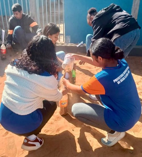 Escola Luciano aposta em horta sustentável para formar cidadãos conscientes, em Água Clara-MS