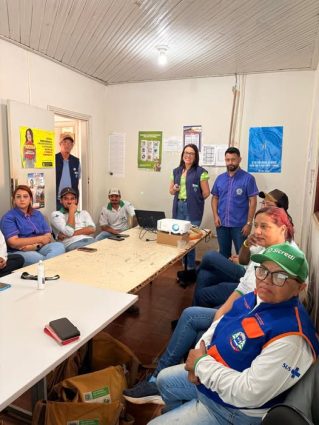 Município de Água Clara intensifica ações contra o Aedes aegypti com capacitação e nova tecnologia de monitoramento